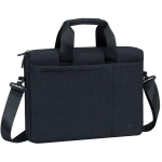 Rivacase s&uuml;learvuti kott 8325BLACK, pol&uuml;ester, 13.3", 360 x 255 x 50 mm, 445 g, must, kaks taskut, &otilde;lavarre rihm