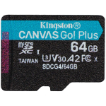 Kingston microSDXC 64GB SDCG4/64GBSP 200MB/s U3 V30 A2 Must/T&uuml;rkiis