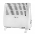 Eurom CK501R k&uuml;lmumiskaitse konvektor k&uuml;tteseade ruumide k&uuml;tmiseks 500W termostaat v&auml;ikestele ruumidele kompaktne valge