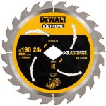 Dewalt Ringsae asend DT40270-QZ 190 mm, 24T, teemantpuur, 1,55 mm l&otilde;ike laius, 1,0 mm paksus