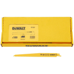 Dewalt m&otilde;&otilde;ksaag DT2320-QZ 228 mm 6TPI, 100 tk, Bi-Metal, 4.2 mm hambavahe, must/kollane