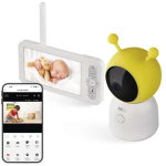 Emos IP beebimonitor IP-500 GUARD H4052, 100&deg;, DC 5 V/1 A, 3 MP CMOS, &ouml;&ouml; n&auml;gemine, salvestamise v&otilde;imalus