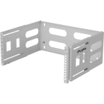 Lanberg Seinale kinnitatav hoidik FB01-5404-10S, 19", 4U, RAL 7035, teras, eelnevalt kokku pandud