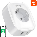 Gosund nutikas pistik SP6, 230V, 16A, 20W PD, WiFi 802.11 b/g/n, 1x USB-A, 1x USB-C, tulekindel