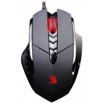 A4Tech Bloody hiir V7m A4TMYS43940, 3200DPI, 8 nuppu, 1.8m kaabel, USB, 1000Hz, punane valgustus, m&auml;ngude kasutamine
