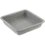 Salter Marblestone 22.5cm ruudukujuline pann BW02780G4EU7, 220&deg;C, s&uuml;sinikteras, mitte kleepuv, hall