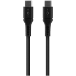 Fixed USB-C kaabel, FIXDLS-CC2-BK, 2m, 60W, paindlik, takerdumatu, 480 Mbps andmeedastuskiirus