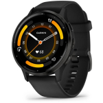 Garmin Venu 3 MUDEL 010-02784-01, 45 mm, 3.56 cm (1.4"), 454 x 454 pikslit, AMOLED, 5 ATM, GPS, Bluetooth, Wi-Fi