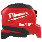 Milwaukee 4932498779 M&otilde;&otilde;dulint, 5m/16ft, 25mm, kompaktne, ergonoomiline, rebenemiskaitse kate, v&ouml;&ouml;klamber