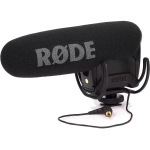 R&Oslash;DE VIDEOMIC PRO R microphone Black Digital camera microphone