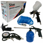 Suru&otilde;hu t&ouml;&ouml;riistade komplekt 5 tk.; 10511 SILVER