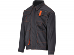 Yato T&ouml;&ouml;jakki YT-80398, 245 g/m&sup2;, 5 taskut, 65% pol&uuml;ester, 35% puuvill, ventilatsioon, t&otilde;mblukk