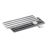 P&otilde;randapuhastuslappide komplekt EasyFix KARCHER 2.863-342.0 345x115x10mm Valge