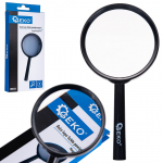 Palielināmais stikls 75mm 3x, GEKO, G03224, divpusējs dizains, ergonomisks, viegls