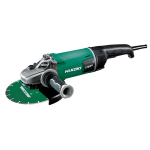 Disku slīpma&scaron;īna HIKOKI G23SCY2UVZ, 2400 W, 230 mm, ar trigeri un zemu vibrāciju