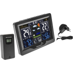Ilmajaam 2MEASURE 260808, RCC, DCF, elektrooniline, juhtmevaba, taustvalgustusega, sensor, must