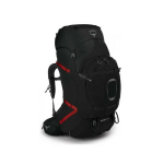 Seljakott Aether Plus 85, Osprey, 0843820109399, 85L, 2.7kg, 420D High Tenacity Bluesign Nylon, BLACK, S_M