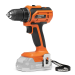 Aku puuremasin-suru DAEWOO DAA 2122Li 21V Li-Ion 30 Nm 0-450/0-1550 p/min 0,8 kg