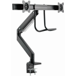 Gembird LCD monitori kinnitusk&auml;si MA-DA2-04, 17-32 tolli, 8 kg, VESA 100 x 100/75 x 75, 2 monitori