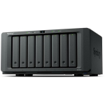 Synology NAS salvestustorn DS1825+, 8 pesa, 8GB DDR4, 2.5GbE, 3x USB 3.2, 2x RJ45, M.2 NVMe tugi