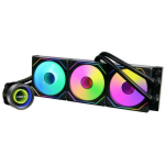 Lian Li CPU jahuti G89.GA2T36INB.00, 3 ventilaatorit, 120 mm, 3200 RPM, 61.3 cfm, 2.66 mmH2O, must