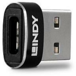 Lindy Adapter 41884 USB 2.0, 1 x USB-C, 1 x USB A, must