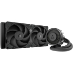 Arctic CPU jahuti ACFRE00179A, 2 ventilaatorit, 186 m&sup3;/h, 140 mm, FDB, 12 V, must, LGA 1700/AM4/AM5