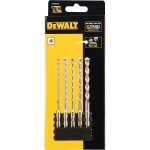 Dewalt SDS-plus puurekomplekt DT70835-QZ, 5 tk, 5.5mm, 6mm, 7mm, 8mm, 10mm, SDS PLUS, karbiidist otsikud, taaskasutatav pakend
