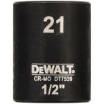 Dewalt L&ouml;&ouml;ktoru DT7539-QZ 21mm, 1/2 tolli, 6-punkti, Kroom-mol&uuml;bdeen, 0.11kg