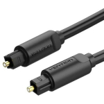 Vention audio optiline kiudkabel BAEBI, 3m, must, &uuml;hendused: optiline (Toslink/S/PDIF)