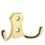 Gtv Riidepuu K24-B0 kuldne 1308948, 46mm, 78mm, 27mm, 20mm, kuldne viimistlus, alumiinium ja tsink sulam, kinnituskruvid