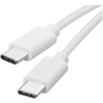 Emos USB kaabel SM7027W, 1m, valge, 2.0, 60W, 3A, 480Mbit/s, C-C, PVC