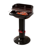 Barbecook Loewy 55 s&ouml;egrill &otilde;ues toidu valmistamiseks 55x33cm QuickStart QuickStop 59.8x35.4x101cm BC-CHA-1009 must