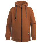 Pesso kapuutsiga jakk TURIN_BR-2XL, 65% puuvill, 35% pol&uuml;ester, 300 g/m&sup2;, reguleeritav kapuuts, 2 taskut