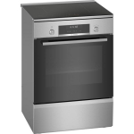 Bosch Keraamiline pliit HLS79Y351U, 63L, 60cm, Induktsioon, Elektriline, Roostevaba teras, LCD, Grillimine