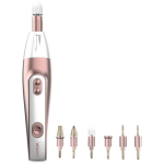 Cecotec Elektriline manik&uuml;&uuml;ri ja pedik&uuml;&uuml;ri komplekt 4318, 7.5W, 5 kiirus, 4 puuri, roosa/valge