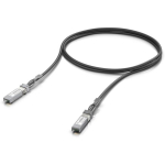 Ubiquiti Kiudoptiline kaabel MODEL UACC-DAC-SFP28-1M, 1m, 25Gbit/s, must, SFP28-SFP28, isane pistik