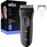 Braun habemeajaja 3000S, 30min, 1 pead, 5min kiire laadimine, 100-240V, 45min aku t&ouml;&ouml;aeg, 311.9g