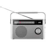 Jvc RA-E315G Portatiivne raadio, 100mm, 230mm, 138mm, 720g, teleskoopantenn, FM, Bluetooth, 5W, Aku toide