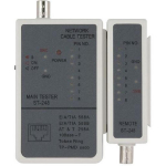 Gembird Kaabli tester RJ-45 ja RG-58 NCT-1, 9V, 0.16kg, BNC, RJ-45, toetab EIA/TIA 568A/568B, koaksiaalne