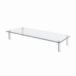 Sbox Lauaarvuti t&otilde;stja DS-610, 560x210mm, 20kg, klaas, alumiinium, teras, plastmass, valge
