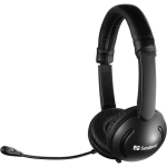 Sandberg K&otilde;rvaklapid 326-15, 1.8m, 100 dB, 32 &Omega;, 2 x 3.5 mm, 30-16000 Hz, &uuml;hesuunaline mikrofon, passiivne m&uuml;ra summutus