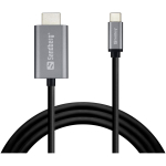 Sandberg USB-C HDMI kaabel 136-21, 2m, 4K@60Hz, HDCP 2.2