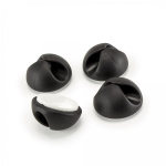 Sbox Kaabli klamber CCP-301, 29 x 15mm, 4tk, TPR