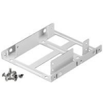 Logilink K&otilde;vaketta paigalduskomplekt AD0010, 2x 3,5", 2,5" HDD/SSD, plastmass, must, 12 kruvi