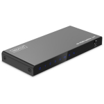 Digitus HDMI jagaja, 1x4, DS-55337, 4x HDMI, 18 Gbps, metallkorpus, EDID haldus