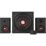 Genesis Helium 610BT K&otilde;larid, NCS-1408, 60W, 2.1-kanal, Bluetooth 4.2, Punane, Aktiivne, S&uuml;gav Bass