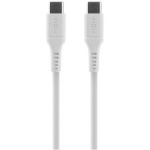Fixed USB-C kaabel, FIXDLS-CC2-WH, 2m, 60W, USB Power Delivery, paindlik, takerdumatu, 480 Mbps
