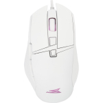 Baracuda Hiir BGM-051 RAPTOR-W, 8D, 6400 DPI, 125Hz, 12G, USB 2.0, 1.5m, LED 4 v&auml;rvi, plast