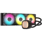 Corsair vedelikjahutus NAUTILUS 360 RS ARGB CW-9060093-WW, 94.87 cfm, 3 ventilaatorit, 1700 rpm, 33.2 dBA, 4-pin PWM